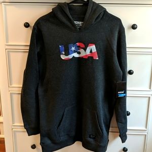 mitre boys hooded sweatshirt